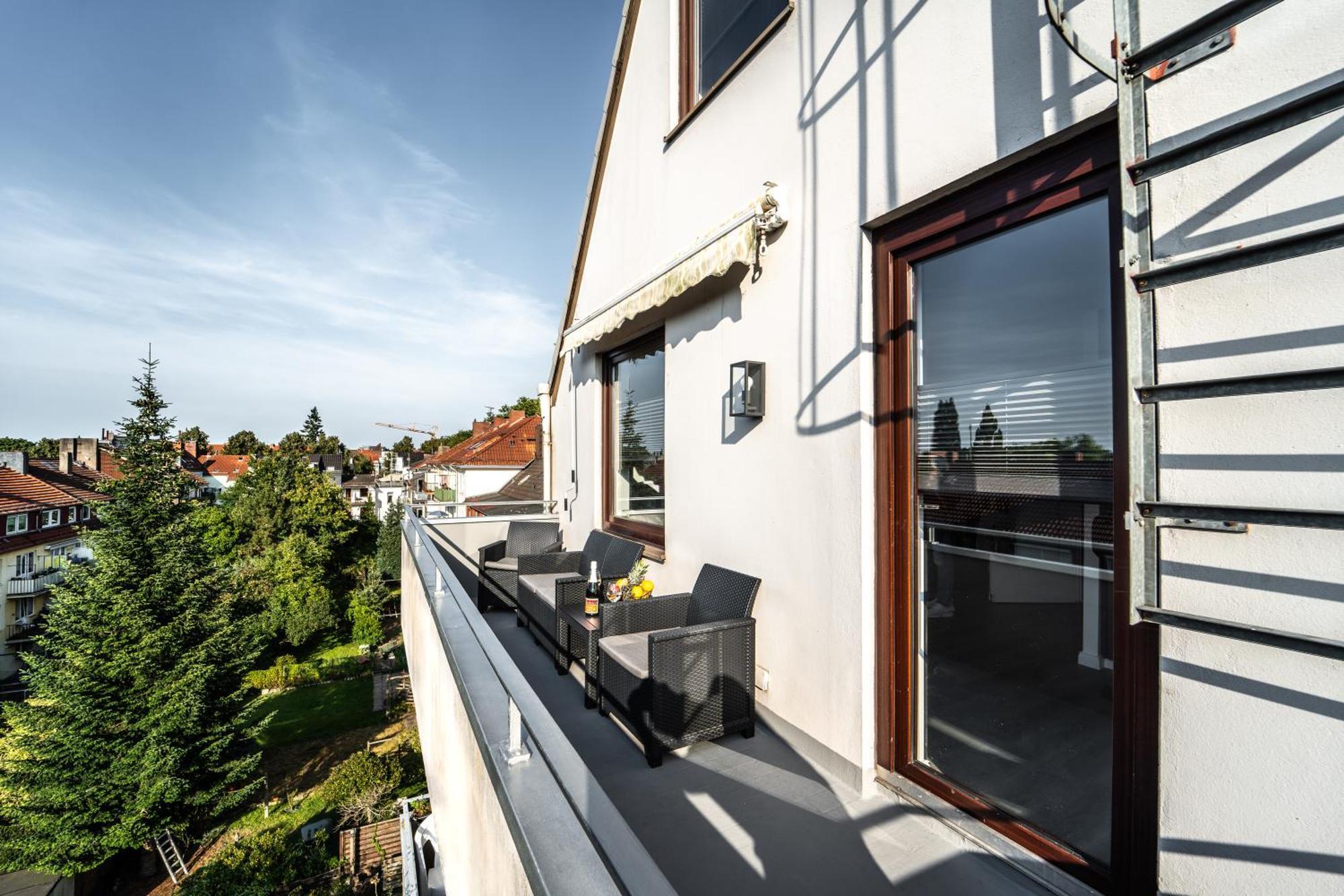 Stern Blick - Maisonette, Balkon, Zentral In BRE Exterior foto